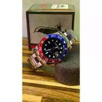 ราคา Us submarine รุ่น J-219MD นาฬิกาข้อมือชาย สีเงินหน้าปัดพรายน้ำ มีวันที่ กันน้ำ พร้อมกล่อง (1733077462631613568)