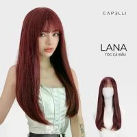 ราคา วิกผมเต็มหัว CAPELLI ยาวตรง หน้าม้าบาง สีไวน์แดง วิกผม Lana (1733120525605832544)