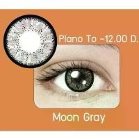 ราคา กล่องส้ม Moon Gray บิ๊กอายส์ สีเทา คอนแทคเลนส์ Maxim Contact Lens สายตาสั้น ค่าสายตา -12.00 ตาโต (1731714642781571506)