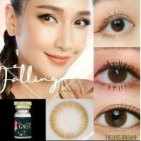 ราคา Gaezz Falling brown คอนแทคเลนส์ สีธรรมชาติ ขนาดเท่าตา (1729588156102969740)