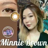 ราคา DreamColor1 คอนแทคเลนส์ รุ่น Minnie Brown สีน้ำตาล (ชนิดรายเดือน) (1731052613885594415)
