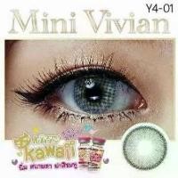 ราคา Kitty Kawaii Contact Lens : Mini Vivian Gray คอนแทคเลนส์ คอนแทคเลนส์รายเดือน 1 คู่ (1733315575136420989)