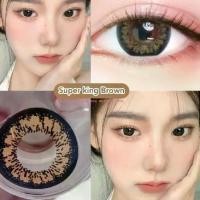 ราคา บิ๊กอาย คอนแทคเลนส์ รุ่น Super King gray/ brown (1733217641324381246)