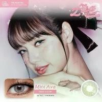 ราคา Kitty Kawaii Plus Mini Ava Gray - Brown Color คอนแทคเลนส์ ขนาด 14.2 มม. ประเภท Monthly สำหรับตาสีเทาและสีน้ำตาล (1734004196477994373)