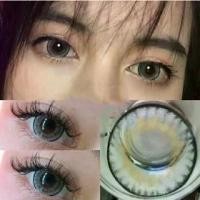 ราคา คอนแทคเลนส์ Oh Soul Gray ลายฮิตฝาแดง สีเทาตาโตลายฮิต (1729611828581468826)