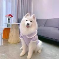 ราคา สุนัขขนาดกลางและขนาดใหญ่ สุนัขตัวใหญ่ สีเม็ดมะปราง เค้ก แขนฟอง โบว์หวาน กระโปรงน่ารัก ฤดูใบไม้ผลิและฤดูร้อนใหม่ (1730158529935477109)