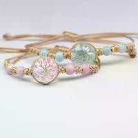 ราคา ขายตรงจากโรงงาน สร้อยข้อมือดอกไม้แห้ง ของที่ระลึก ลูกไม้ ดอกไม้จริง สไตล์ป่า สำหรับผู้หญิง นักเรียน ของขวัญ ทำมือ (1733841812262978881)