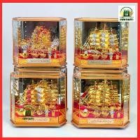 ราคา เรือสำเภา ตู้มงคลเรือสำเภา เรือสำเภาทอง ทรง 6 เหลี่ยม ของขวัญ ของที่ระลึก คุณภาพสูง เกรดขึ้นห้าง (1733138689909163855)