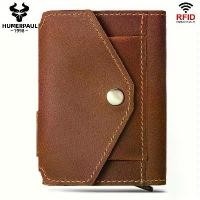 ราคา กระเป๋าใส่เหรียญหนัง, หนังม้าบ้า, การปลดล็อค RFID, การฉายภาพอัตโนมัติ, ที่ใส่บัตรโลหะ, เหมาะสำหรับกีฬา, ของที่ระลึก, ชั้นแรกหนังแท้, กระเป๋าสตางค์บัตรเครดิตผู้ชาย, ซองใส่บัตรหนังวัว (17329886222120724