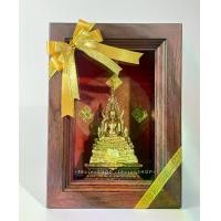 ราคา พระพุทธชินราช ในกรอบรูปไม้ ของขวัญให้ผู้ใหญ่ ปีใหม่ มีคุณค่า ของขวัญมงคล เกษียณอายุ ขึ้นบ้านใหม่ ของที่ระลึก พระคู่บ้าน ทองเหลือง พระพุทธรูป (1730866566706334495)