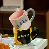 ราคา แก้วแมวน่ารัก แก้วดื่มในบ้าน แก้วกาแฟ แก้วแมว ของที่ระลึก แก้วเซรามิก ของขวัญข้ามพรมแดน (1733428141269943381)