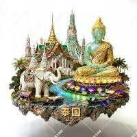 ราคา แม่เหล็กบรรเทาโลหะกรุงเทพฯ พระบรมมหาราชวัง แม่เหล็กติดตู้เย็น สถานที่ท่องเที่ยว ของที่ระลึก ตกแต่ง ของขวัญสร้างสรรค์ วัฒนธรรม (1734077541496489817)