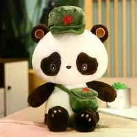 ราคา ตุ๊กตาหมีแพนด้า ของที่ระลึก ตุ๊กตาขาวดำ หมีกอดหมี ตุ๊กตาเครื่องแบบทหารสร้างสรรค์ สำหรับเด็กผู้หญิง (1730219996020837174)