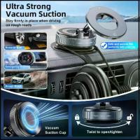 ราคา COD อุปกรณ์กลางแจ้ง สองด้านแม่เหล็กโทรศัพท์มือถือยึดรถ360องศาหมุนดูดสูญญากาศโทรศัพท์มือถือผู้ถือรถ (1733554279947273300)