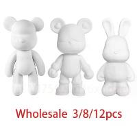 ราคา ประติมากรรมหมีขาว DIY, คุณภาพสูง, หมีของเหลว, หมีอิฐรุนแรง, POPOBE, ตุ๊กตาแม่พิมพ์สีขาว, ภาพวาดกราฟฟิตี, โมเดลไวนิล, มีขนาด 18-33 ซม. (1731139095429613849)