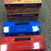 ราคา MITSANA กล่องเครื่องมือ กล่องเหล็ก 2 หุ ชั้นเดียว รุ่น 01 ขนาด 14 นิ้ว หนา มิล กว้าง15 ซม (1734219005251782241)