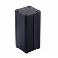 ราคา กรณี DIY 1.97x0.98x0.98นิ้ว กล่องอลูมิเนียมอัดขึ้นรูป 50x25x25มม. ดำ กล่องระบายความร้อนอิเล็กทรอนิกส์ การออกแบบการระบายความร้อน อลูมิเนียม กล่องเครื่องมือ PCB อลูมิเนียม ประกอบแผงวงจรพิมพ์ (1734190248