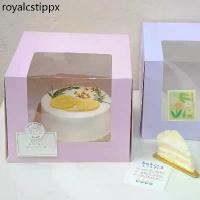ราคา ♬กล่อง 1 ปอนด์สูง 15ซม (20ใบ/แพ็ค) หน้างต่างวี กล่องเค้กทรงสูง เบเกอรี่ กล่องพลาสติก ผลิตในประเทศไทย❁ (1733400014816315232)