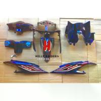 ราคา ✼ชุดสี เฟรม Honda click 110 i ฮอนด้า คลิก 110i click110i ครบชุด 7 ชิ้น รถปี 2008 สี 3 สิติม่วงน้ำเงิน☜ (1733982662006245267)