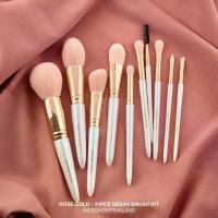 ราคา เซตแปรงแต่งหน้าเซตแปรงแต่งหน้าขนสังเคราะห์ 10 ชิ้น EIGSHOW สี Rose Gold - 10 PCS VEGAN BRUSH KIT (1733927614555456682)