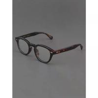 ราคา กรอบแว่นตา MOSCOT LEMTOSH ยูนิเซ็กส์ วินเทจ ขนาดใหญ่ สี Deep Tortoise Shell สำหรับผู้ชายและผู้หญิง วัสดุกระดาน แว่นตาออปติก (1733782002177901814)