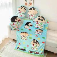 ราคา การ์ตูน ดินสอสี ชินจัง หมอน ผ้าห่ม ของเล่นตุ๊กตาอเนกประสงค์ เบาะโซฟาเตียง ตุ๊กตา ของขวัญวันเกิด [COD] (1731535952554329317)