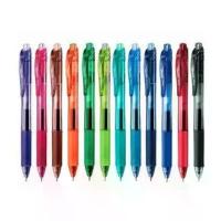 ราคา [กล่อง12แท่ง] ปากกาสี Pentel Energel-X BLN105 & BL107 หลากสี สีตามด้าม เขียนลื่นสุด เลือกสีหมึกได้ *ซื้อไส้เปลี่ยนได้* อุปกรณ์ การเรียน ยางลบ ลิปสติก (1733795964931049315)