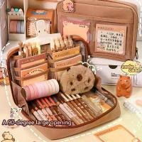 ราคา Zhend ชุดเครื่องเขียนลายการ์ตูนสำหรับนักเรียน ขนาดใหญ่ 9 ชิ้น ประกอบด้วย กระเป๋าดินสอ ปากกาเน้น ตะเกียบ ไม้บรรทัด ดินสอกด ของชำร่วย และสติ๊กเกอร์ (1734046223127185268)