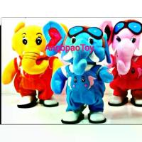 ราคา ช้างเต้นใส่ถ่านเดินได้ ตุ๊กตาช้าง ร้องเพลงได้มีเสียง (สวิตช์ ปิด-เปิด บีบที่ปลายมือครับ) 801E (1733811759737046950)