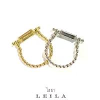 ราคา Leila Amulets แหวน ยันต์ห้าแถว Leila Collection (1734388501272954453)