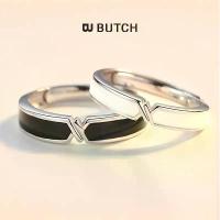 ราคา แหวน แหวนคู่ แหวนแฟชั่น แหวนเงินแท้ 925 แหวนปรับได้ แหวนผู้ชายผู้หญิง J007 (1734395448392779769)