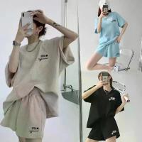ราคา Swan shop ชุดเซต2ชิ้น เสื้อผ้าแฟชั่นกีฬาลำลองสำหรับผู้หญิง มี3สีให้เลือก เนื้อผ้าดีระบายอากาศใส่สบาย รุ่นใหม่ กางเกง warrix โยคะ ทูโทน วิ่ง ขาสั้น มีซับ สามารถซักเครื่องได (1733082133725152616)