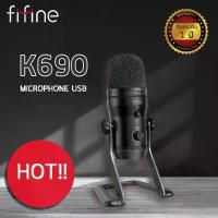 ราคา ไมโครโฟน FIFINE K690 USB MICROPHONE (1729609493616429321)