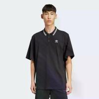 ราคา adidas Lifestyle adidas Adicolor Loose Polo Men Black JW5897 (1731323642691028755)