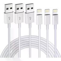 ราคา iPhone Charger 3-Pack 6 Feet (Approx. 1.8m ) MFi Certified USB A to Lightning Data Cable Fast Charging Cable Apple Charger Compatible with iPhone 14 13 12 11 XS XR X Pro Max Mini (1733954718671144696)