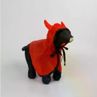 ราคา พร้อมส่ง เสื้อคลุมสีแดง เสื้อคลุมเดวิล คอสตูปีศาจ Red Devil Halloween | Clawset.bkk (1734353719123937013)