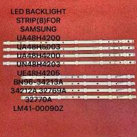 ราคา LED BACKLIGHT STRIP(8)FOR SAMSUNG UA48H4200 UA48H5003 UN48H4203 UE48H4205 BN96-34213A 34212A 32769A 32770A LM สไตล์การระเบิด (1733160518050613179)