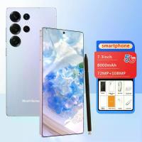ราคา เหมาะสำหรับ Samsung S25 ultra 7.3 นิ้ว 5G สมาร์ทโฟนเต็มจอ 16GB + 1TB สนับสนุน 2SIM สมาร์ทโฟน Android 13.0 โทรศัพท์เกมราคาไม่แพง คูปอง tiktok ทรู 5g (1732372785832494604)