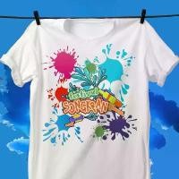 ราคา เสื้อยืดพิมพ์ลายสงกรานต์ เสื้อสงกรานต์ครอบครัว เสื้อสงกรานต์พร้อมส่ง songkran festival tshirt S-3XL (1734280792545527031)