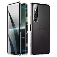 ราคา เคสโทรศัพท์กรอบโลหะ เข้ากันได้กับ Sony Xperia 1 VI กระจก HD สองด้าน แม่เหล็ก X10 VI (1732326544600762193)