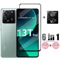 ราคา กระจกครอบ 6in1 สำหรับ Xiaomi 13T Pro กระจกนิรภัย Xiaomi 13T Pro ฟิล์มป้องกันหน้าจอ HD ฟิล์มเลนส์โทรศัพท์ Xiaomi 13T Pro (1734312946143889261)