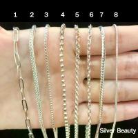 ราคา 8ลายตะขอหัวจรวดSILVER BEAUTY :สร้อยเด็กสร้อยคอเงินแท้92.5% ห้อยพระ ไซส์ 16นิ้ว เงินแท้ทั้งเส้นไม่ชุบ (1734256047756969373)