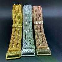 ราคา เข็มขัดVintage Jewelry โลหะผสมเข็มขัด สำหรับชุดไทย ลายไทย สายเข็มขัด สีทอง สีเงินที่ กุหลาบทองbelt (1734372600378983856)