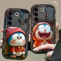 ราคา Doraemon กระเป๋าเป้สะพายหลัง เคสโทรศัพท์ VIVO V27 NYW (1730085371801471731)