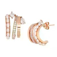 ราคา A.CEMI Parfait Pearl Earring ต่างหูมุกแท้ ต่างหูมุกแท้ ต่างหูเงินแท้ ชุบทอง 18K โรสโกลว์ (1729620400816556672)