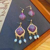 ราคา Ancient Silk Budai Earrings New Chinese Style Pearl Earrings Handmade Traditional Chinese Gifts (1734321768561411193)