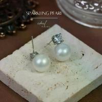 ราคา หรูหราเบาบาง iDEAL✨ต่างหูเงินเเท้ Diamond Pearl ของขวัญวันสำคัญ ต่างหูมุก ดีไซน์สุดหรู ต่างหูมุก ต่างหูเงินแท้ฝังเพชร ตุ้มหูมุก ต่างหูมุก หรูหราเบาบาง (1733692314071238554)