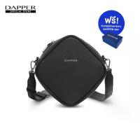 ราคา DAPPER กระเป๋าสะพายข้าง Diamond Crossbody Bag สีดำ (1733221323142890679)