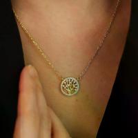 ราคา Tree of Life Necklace for Women, Micro Pave Full Diamond Zircon, European and American Style, Unique Peace Tree Pendant, Popular Chain (1733557142134621437)