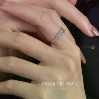 ราคา 【คนไทยแนะนำ!】 ☟GLAMOR✨แหวนเงินแท้ Diamond Angles แหวนโบราณ แหวนแฟชั่น แหวนผู้หญิง แหวนเงิน แหวนปรับขนาด✷ (1733740919233480317)